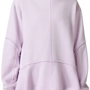 Sweaty Betty Revive Cotton Blend Sweatshirt Mistflower XL